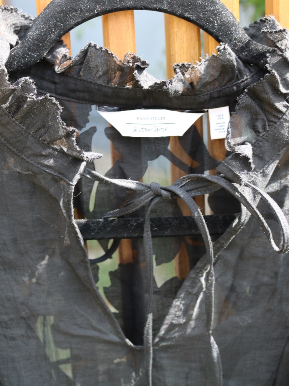 & OTHER STORIES Ruffle Blouse - Picture 4 of 7